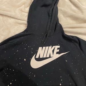 Mens Nike hoodie speckled paint XL